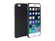 GMYLE Cover Case Leather Genuine Leather Case for iPhone 6 6s Black