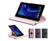 Pink 360 Degrees Rotating Folio Smart Case Cover Stand Holder Wake Up Sleep Function for Nexus 7 FHD 2013 v2 Generation