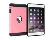 iPad mini Case GMYLE Hybrid Case Tough for iPad mini Pink Hybrid TPU Protective Hard Shell Back Case