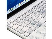 White Marble Keyboard decal sticker for Macbook Air 12 [US model]