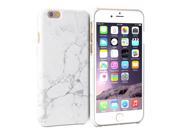iPhone 6 Plus Case GMYLE Snap Cover Glossy Marble Pattern for iPhone 6 Plus 5.5 Display White Marble II Pattern