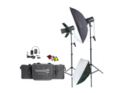 Photography Studio Kit Complete With Photo Lighting Strobes Stands More