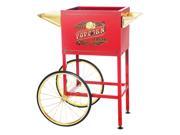 Red Replacement Cart for Larger Princeton Style Great Northern Popcorn Machines