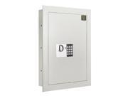 Flat Electronic Wall Safe .83 CF for Large Jewelry Security Paragon Lock Safe
