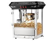 Great Northern Popcorn Black Old Time Popcorn Popper Machine 8 Ounce