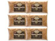 Great Northern Popcorn 5 LB GNP Organic Yellow Gourmet Popcorn Case of 6