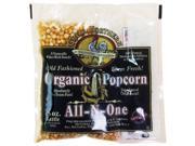 Certified Organic 8 Oz Old Fashioned Great Northern Popcorn Portion Packs 18ct