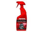 Mothers 05824 Chrome Wire Wheel Cleaner 24 oz