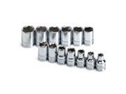 13 13 Piece 3 8 in. Drive 6 Point Standard Metric Socket Set