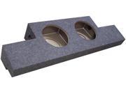 Qpower QGMC102004 Empty Woofer Enclosure Dual 10 Qpower QGMC102004 Empty Woofer Enclosure Dual 10