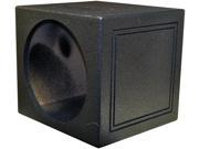 Qpower QBOMB15SSINGLE Single 15 Sealed Woofer Enclosure Withh Bed Liner Spray