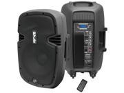 Pyle PPHP1237UB Powered Speaker With MP3 Bluetooth Record Function