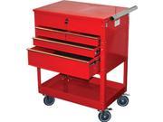 ATD Tools 7045 Professional 4 Drawer Service Cart Red