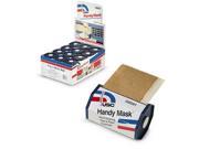 U. S. Chemical Plastics 38081 Handy Mask Tape Paper With Dispenser 12 Display Box