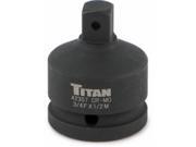Titan Tools 42357 Impact Adapter 3 4 Female to 1 2 Male