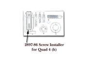 GearWrench 289786 Installer Screw Quad 4