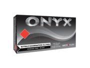 Microflex N645 ONYX Black Nitrile Examination Gloves Box of 100 Size XX Large