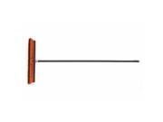 Laitner Brush 261 18 Outdoor Push Broom Maroon Orange On Black