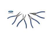 Ford Tools FHT0112DH 4 Piece Snap Ring Pliers
