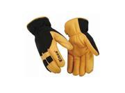Kinco 101HKM Nylon Back Deerskin Palm Work Gloves M
