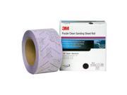 3M 30703 3M HookitPurple Clean Sanding Sheet Roll 334U 30703 70MM x 12M P400