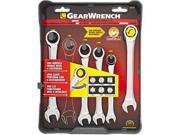 Gearwrench 85591 Spline Double Box Ratcheting Socketing Wrench Set Metric