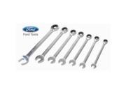 Ford Tools FHT0104IN Geared Fractional Wrench 7 Piece Set Sizes 5 16 to 3 4
