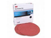 3M 1678 Red Abrasive Hookit Disc 8 in 40 D Weight 25 discs per box
