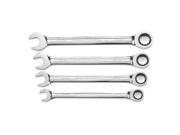Gearwrench 9404 4 piece Metric Double Box End Ratcheting Socketing Wrenches
