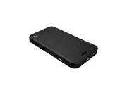 Jisoncase Black Premium Leatherette Folio Standing Case for iPhone6 JS IP6 02H10