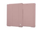 Jisoncase Classic Pink Premium Leatherette Smart Case for iPad Air 2 iPad Air JS ID6 04H35