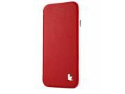 Jisoncase Red Fashion Premium Leatherette Folio Stand Case for iPhone 6 6s 4.7 JS IP6 02H30