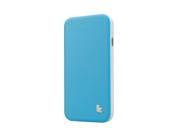 Jisoncase Sky Blue Fashion Premium Leatherette Folio Stand Case for iPhone 6 6s 4.7 JS IP6 02H40