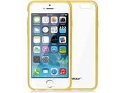 Jisoncase Yellow TPU Extremely Transparent Clear Back Case for Apple iPhone 6 6s JS IP6 03P80