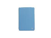 Jisoncase Blue Premium Leatherette Smart Cover Case for iPad Mini 1 2 3 JS IM2 07T45