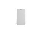 Jisoncase White PU Leatherette Stand Folio Case for Samsung Galaxy S5 JS SM5 05Q00