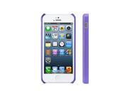 Jisoncase Classic Purple Premium Leatherette Wallet Case for iPhone SE 5 5s JS IP5 01H50