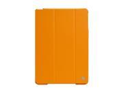 Jisoncase Classic Yellow Premium Leatherette Smart Cover Case for iPad Air JS ID5 01H80