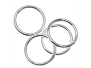 Silver Filled Closed Jump Rings 8mm 19 Gauge 10