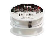 Clear Illusion Monofilament Beading Cord .01 In 164 Ft