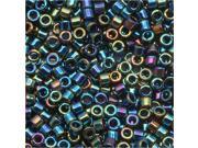 Miyuki Delica Seed Beads 11 0 Medium Blue Iris DB005 7.2 Grams