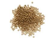Czech Seed Beads 8 0 Light Gold Supra Metallic 1 Ounce