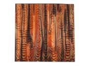 Lillypilly Copper Ripple Embossed Sheet Metal Enchantment Patina 3x6 Inch