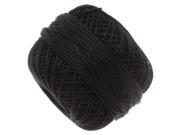 Pearl Cotton Cord Size 8 Black 85 Yard Bobbin