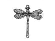 Green Girl Studios Pendant Link 39mm Dragonfly 1 Piece Pewter