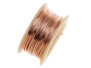 Artistic Wire Silver Plated Craft Wire 24 Gauge Thick 10 Yard Rose Gold Color