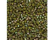 Miyuki Delica Seed Beads 11 0 Olive AB DB133 7.2 Grams