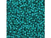 Miyuki Delica Seed Beads 11 0 White Lined Teal AB DB1782 7.2 Grams