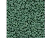 Miyuki Delica Seed Beads 11 0 Matte Metallic Seafoam Green DB374 7.2 Grams