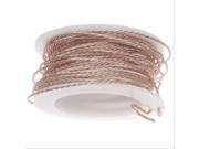 Artistic Wire Twisted Craft Wire 20 Gauge Thick 3 Yard Spool Rose Gold Color